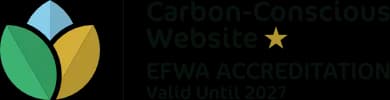 Carbon-Conscious Website — EFWA Accreditation Valid Until 2027