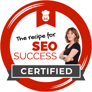1727 2 SEORecipeGraduationStamps5 accreditation logo for Jacquie Budd - Marketing Content Writer