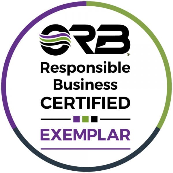 Contented Communication is ORB Responsible Business Certified at Exemplar level
